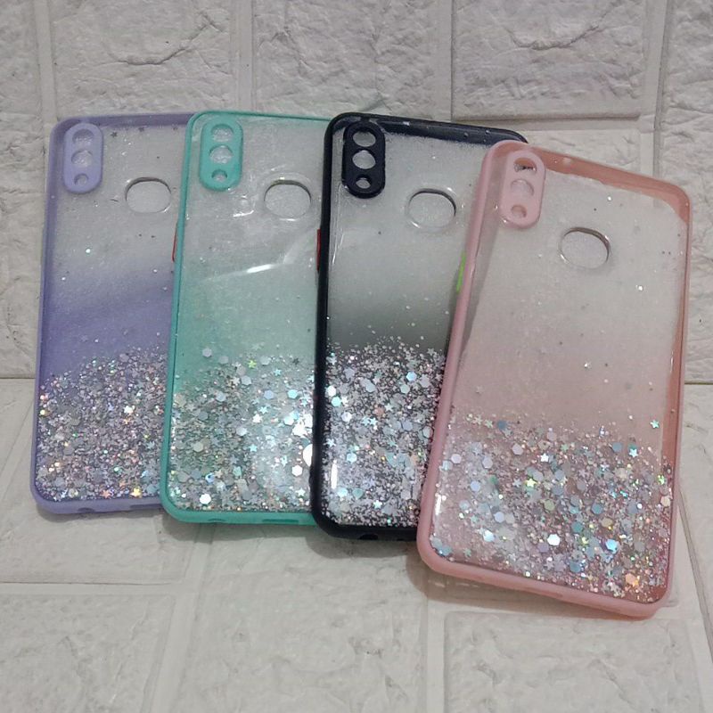 silikon hp samsung A10S gantungan dompet