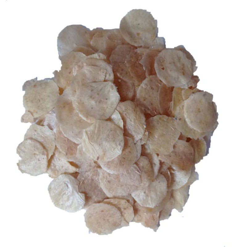 

Krupuk Opak Bentuk Koin (mentah)