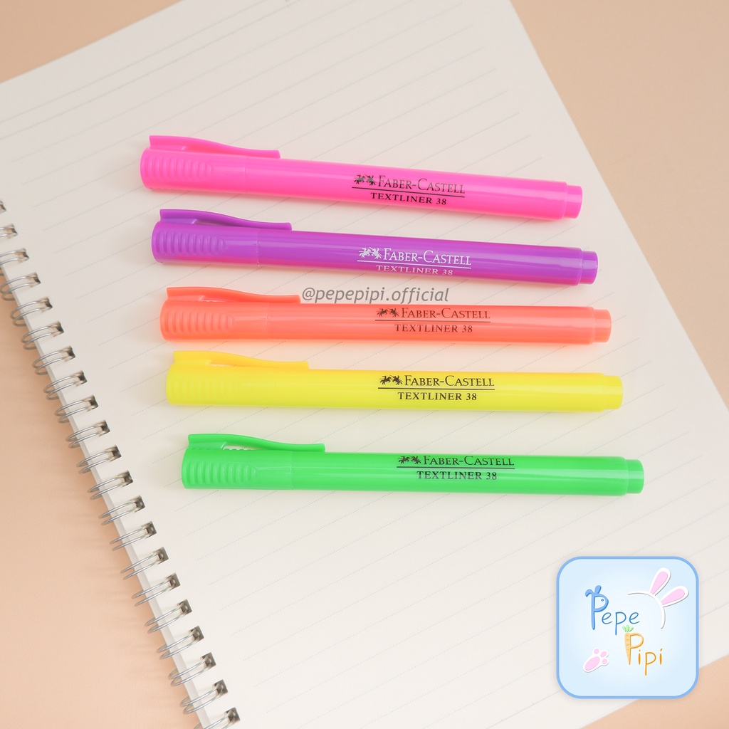 Highlighter Pen Faber Castell 38 Neon Texliner