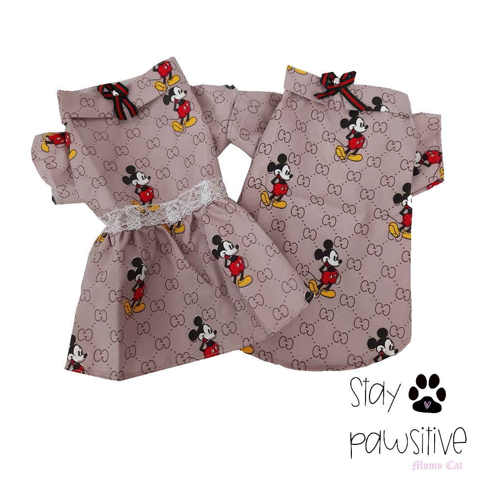 Pakaian Kucing/baju Kucing GUCCI/ Baju Kucing DRESS