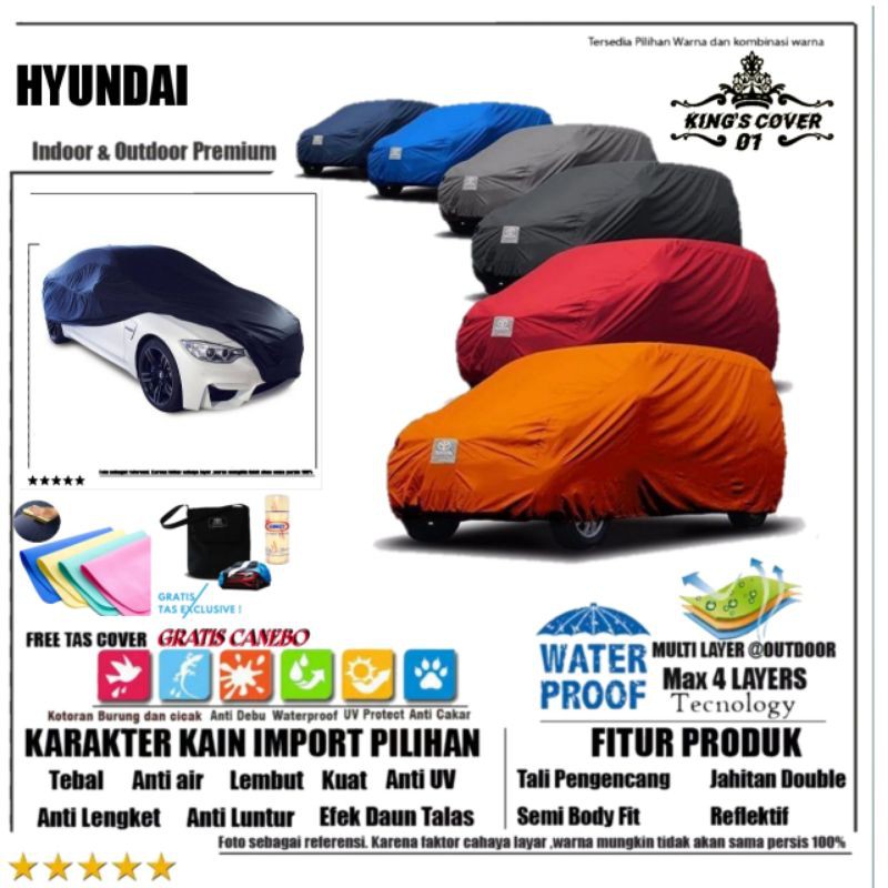 COVER MOBIL/SARUNG MOBIL/OUTDOOR HYUNDAI