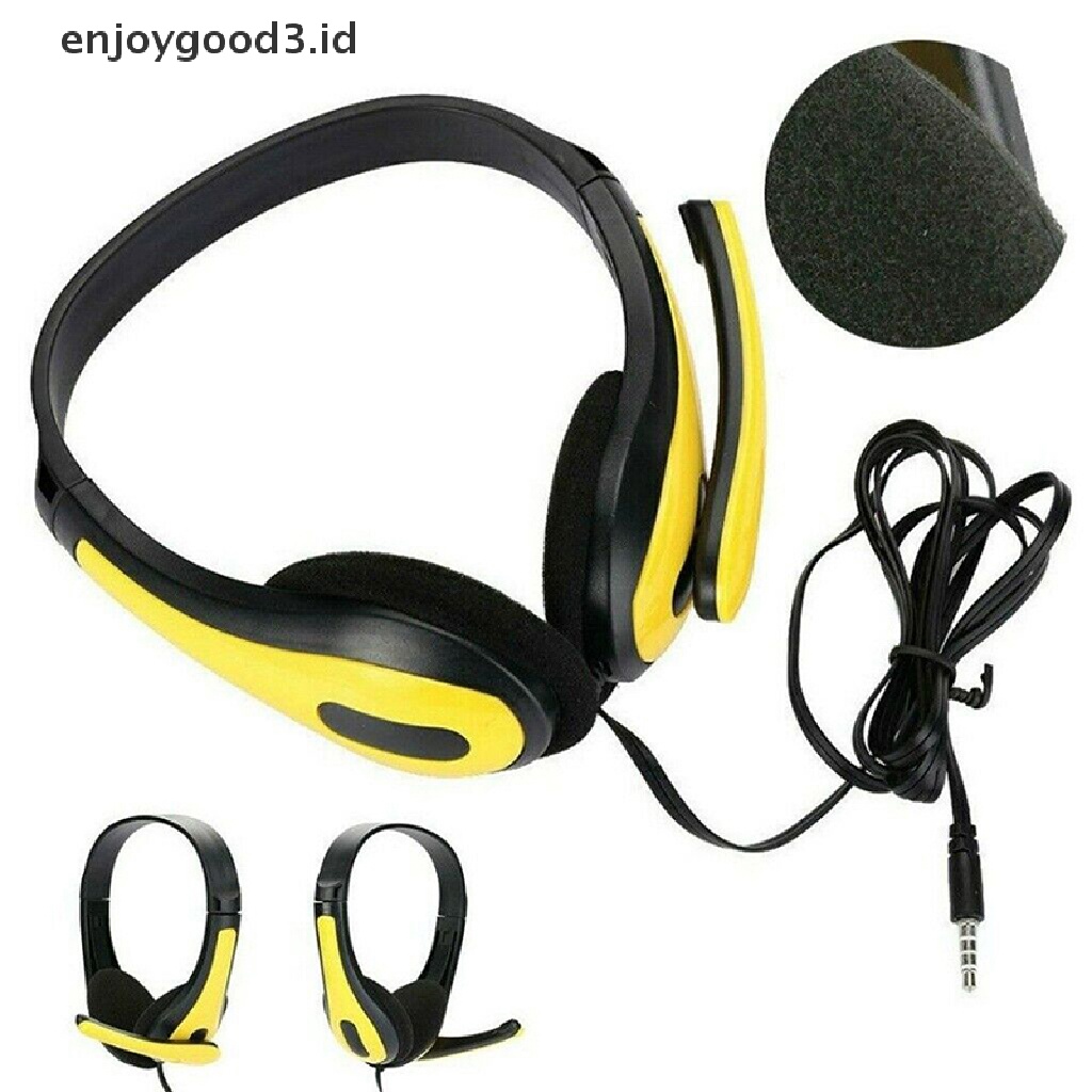 (Rready Stock) Headset Gaming Kabel Dengan MIC (ID)