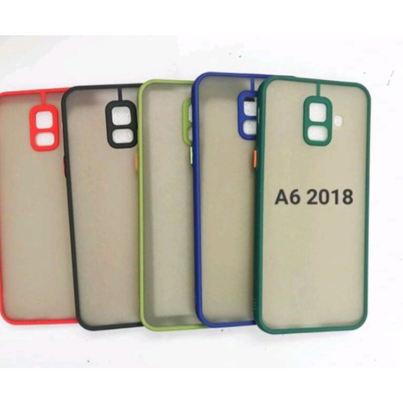 SLIKON/CASE SOFT SAMSUNG A6 2018 ADA PELINDUNG CAMERA MY CHOICE CASE