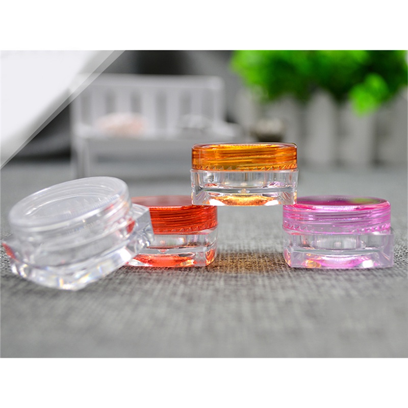 Pot Jar Kosong 3g 5g Untuk Eyeshadow Lip Balm Krim Wajah