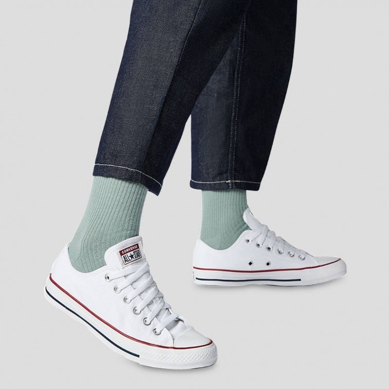 converse all star total white