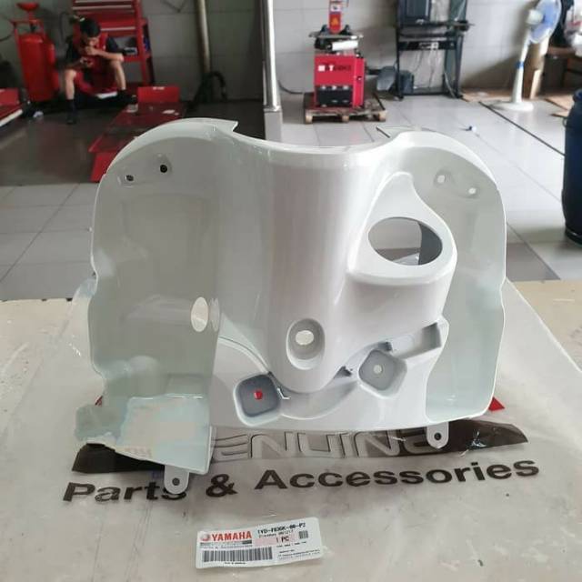 cover kontak laci depan Dasbor legsil FINO FI 115 125 putih original