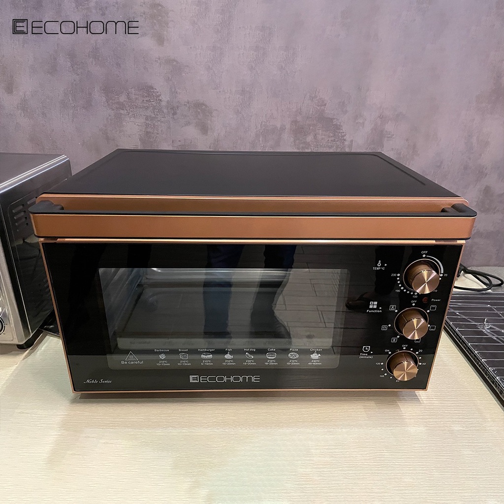 [Reguler/Cargo] ECOHOME Oven Listrik ECOHOME Electric Oven Noble Series EON-888 48 Liter