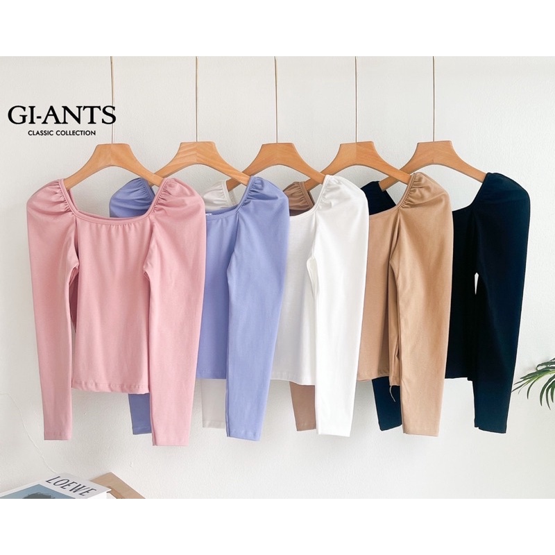 GIANTS BASIC MODEL LENGAN PANJANG PUFF KOTAK/KAOS BANGKOK GIANTS (BJGB309)