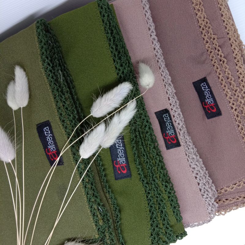 PASHMINA CROCHET EMBRIODERY / PICOT DIAMOND STRETCH-2