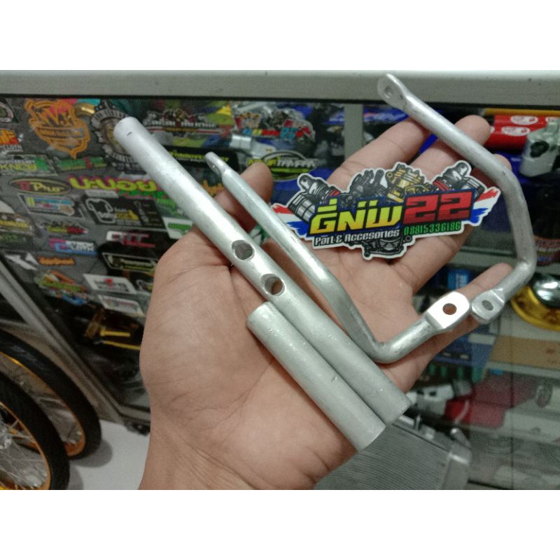 breket radiator mc28 ninja r atau rr allmu breket dudukan radiator mc28