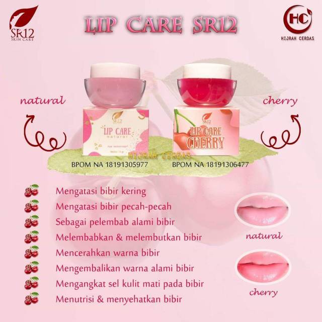 LIPCARE / BIBIR HITAM/ BIBIR KERING/ BIBIR PECAH-PECAH/SCRUB BIBIR