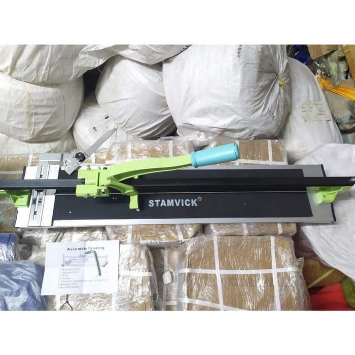 DTA Perkasa - STAMVICK ALAT POTONG KERAMIK MEJA / GRANITE MAX 80 CM WITH BEARING