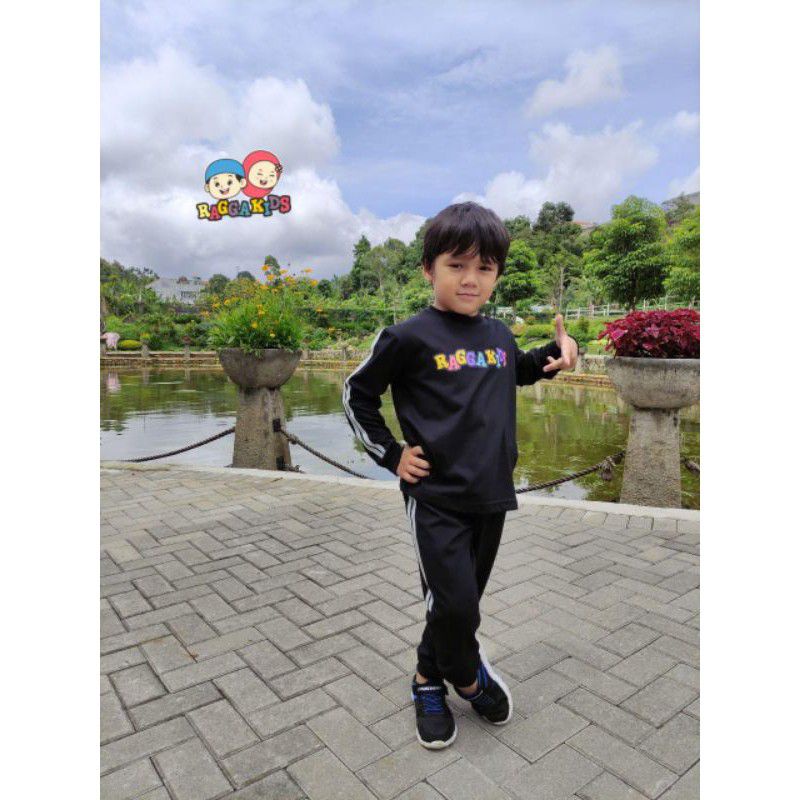 Kaos set olahraga set training olahraga anak laki laki Raggakids
