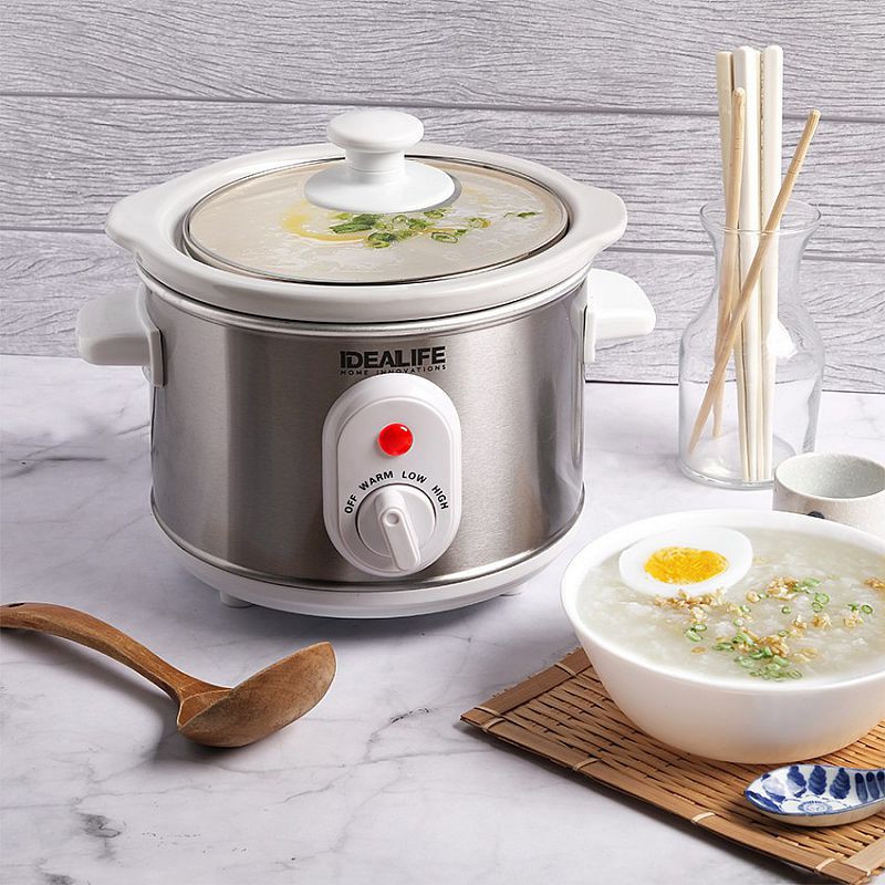 IDEALIFE - Slow Cooker (2.5Litre) - IL-325 + Tutup Kaca
