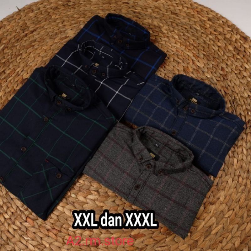 KEMEJA FLANEL BEG SEZE SUPER PREMIUM LANGAN PANJANG  UNISEX LIMITID