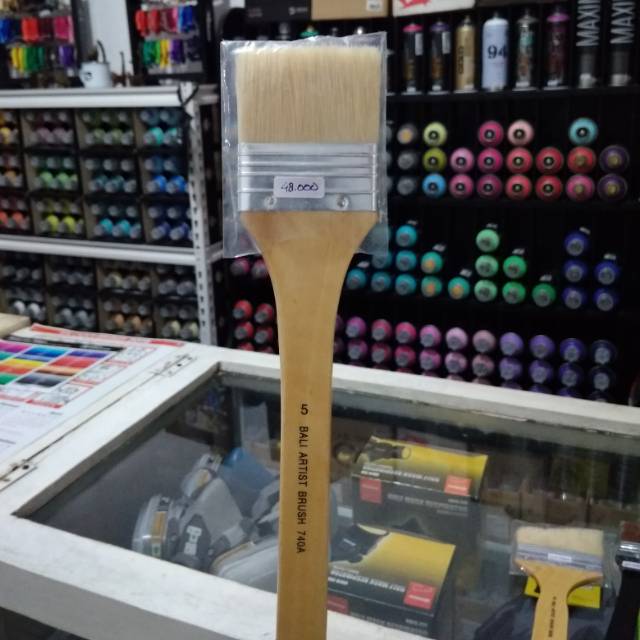 

Bali Artist Flat Brush Long No. 5