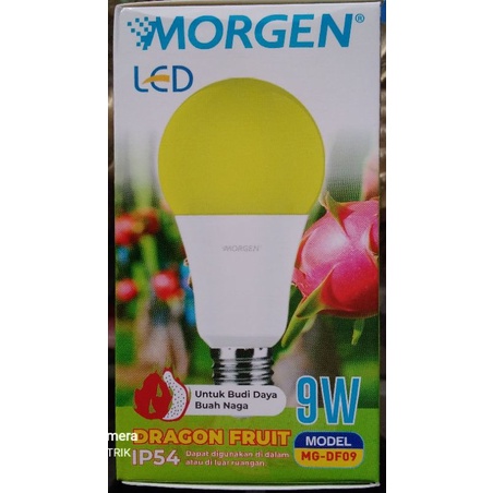 Lampu Buah Naga LED Morgen Dragon Fruit 9W MG-DF06 IP56 ~ Untuk Budi Daya Buah Naga