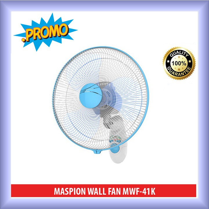Kipas Maspion Wall Fan 16 MWF41K 16inch Kipas Angin Tembok / Dinding