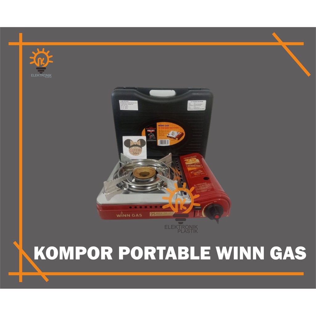 KOMPOR PORTABLE WINNGAS KOMPOR PORTABLE / Kompor Camping Piknik / Kompor WINN GAS