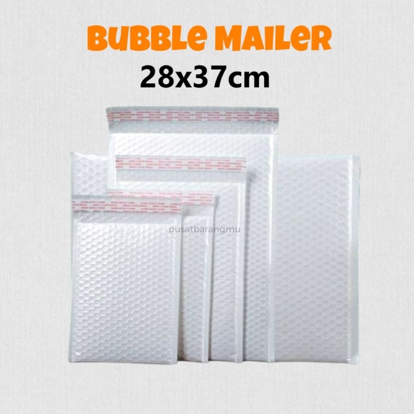 

Bubble Mailer 28x37 Amplop Bubble Putih Premium Terlengkap Packing Olshop Online Shop