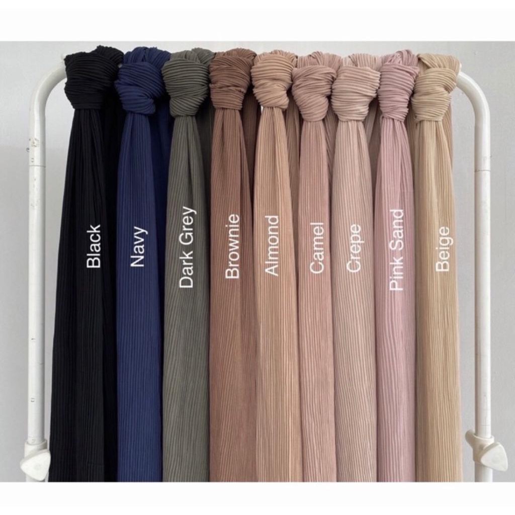 Sedari.official - Hijab Pasmina Plisket-Jilbab Terbaru-Pashmina panjang-Murah-TERLARIS