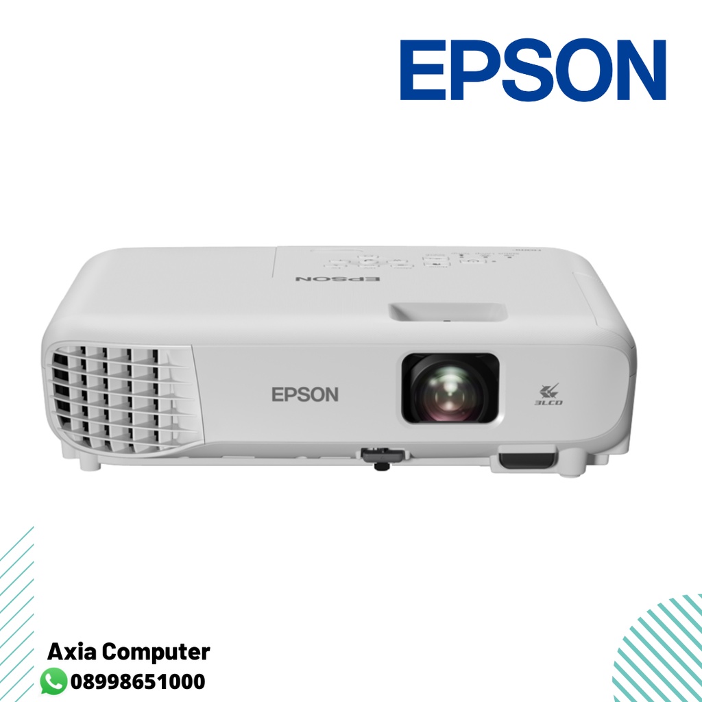 Projector Epson EB-E500 EB E500 XGA 3300 Lumens 3LCD HDMI