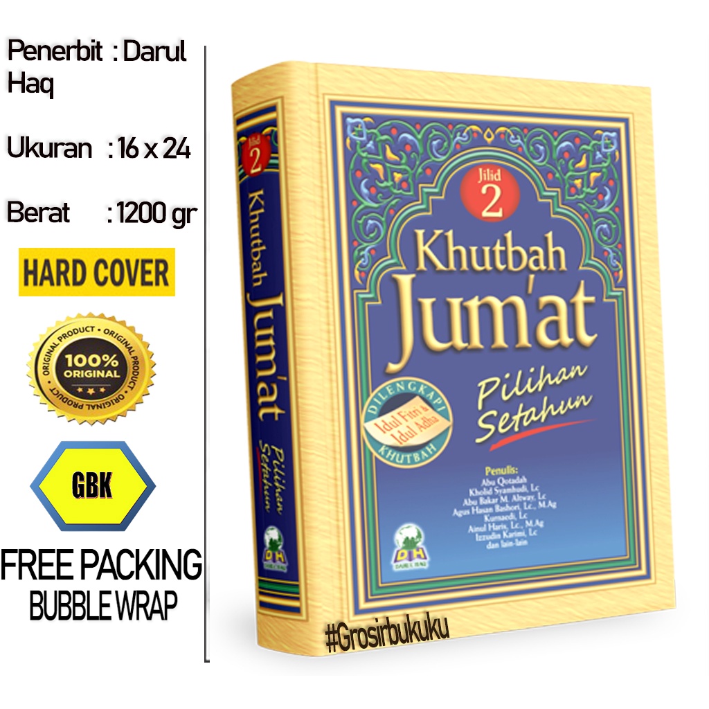 Buku Khutbah Jumat Pilihan Setahun Jilid 2 - Darul Haq