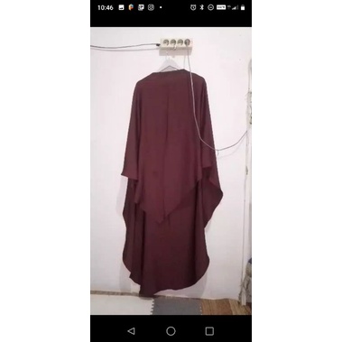 aljenna fk basic dark maroon (preloved)