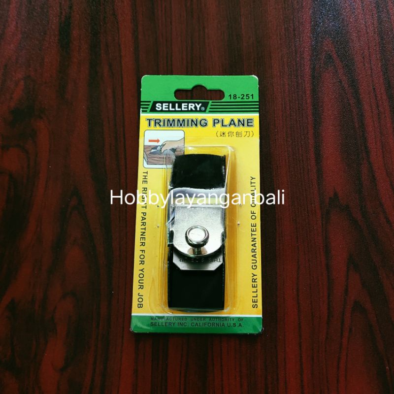Sellery trimming plane - alat serut mini kayu bambu ketam manual sugu iron pindekan layangan bali pe