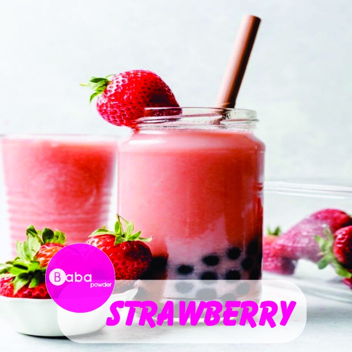 

Powder Minuman Bubuk Minuman Baba Powder Rasa Strawberry 1kg