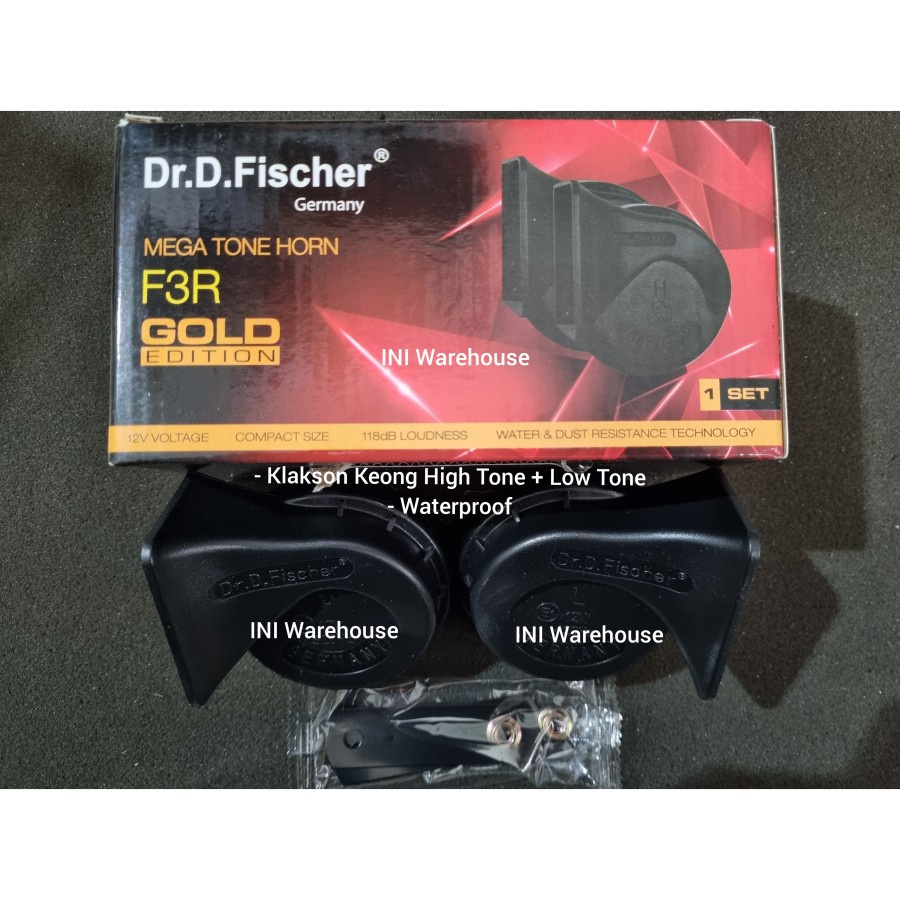 Dr.D.Fischer - Dr D Fischer Klakson Keong F3R Mega Tone Gold Edition
