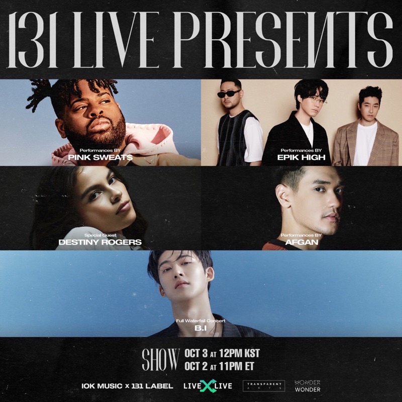 Tiket REWATCH ONLY B.I (Hanbin) Online Concert, 03 Oktober 2021