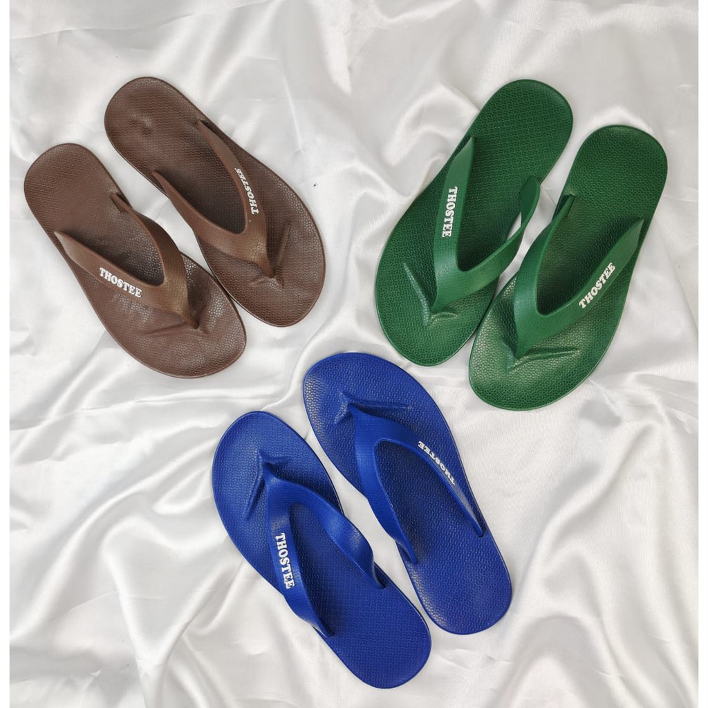 Sandal Jepit Full Karet Pria Thostee Castle pusatmode1234