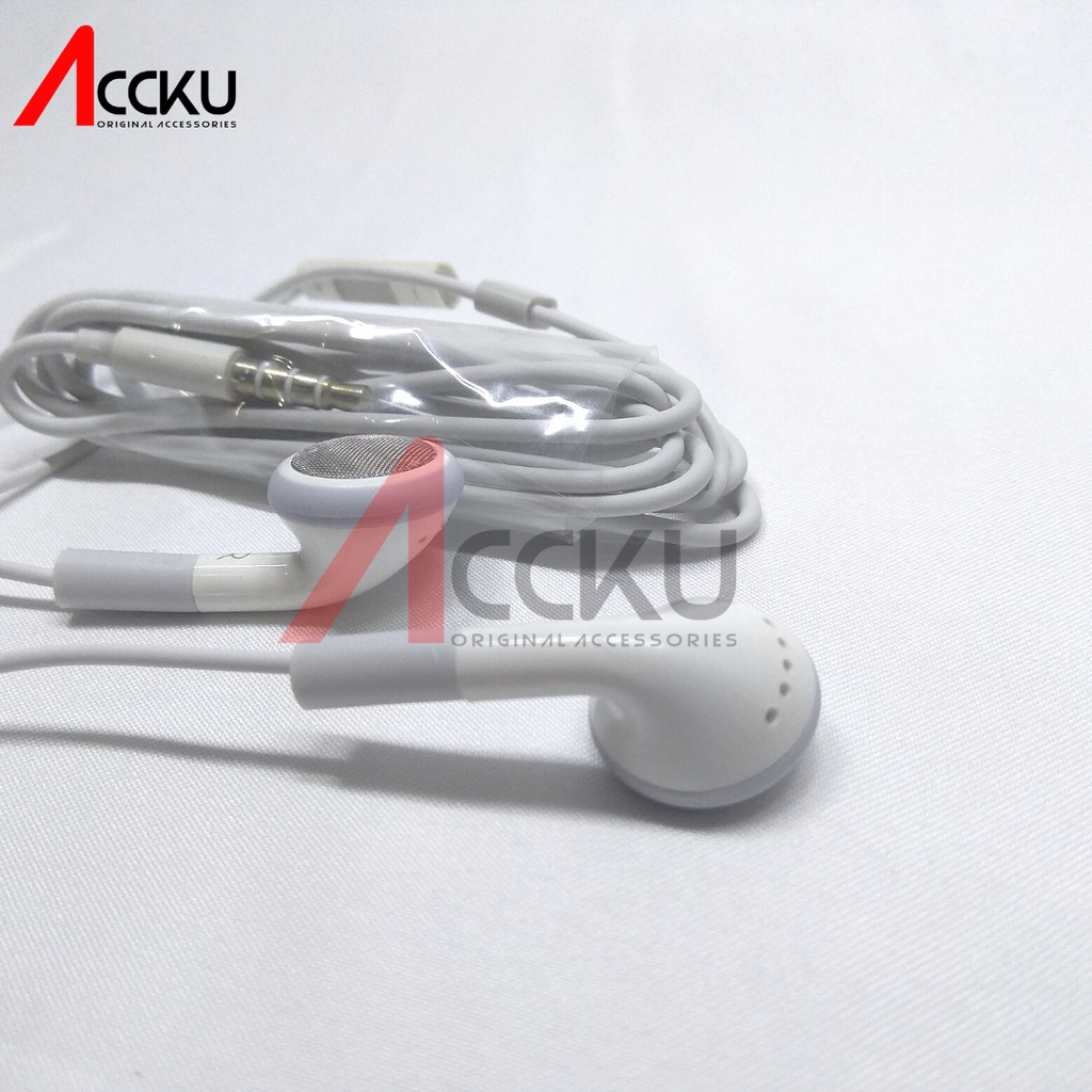 [ ip4 ] Earphone In-Ear Headphone HiFi Stereo Audio, 3.5mm Handsfree | Earphone | Headset | Earbud Berkabel dengan Mikrofon  &amp; Tombol Fungsi | Headphone Untuk Android Phones, MP3, Laptop, Computer