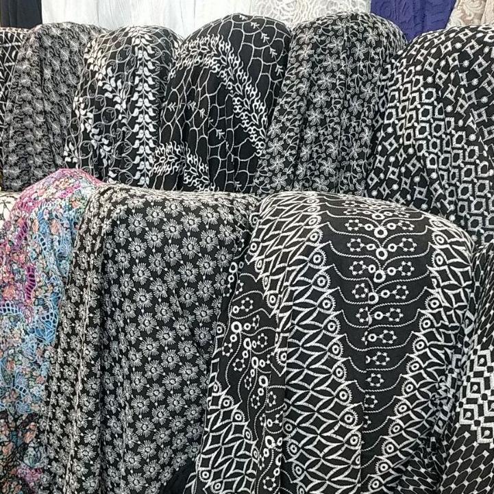 [WN1143] BAHAN KATUN BORDIR per 0,5m 249AHK