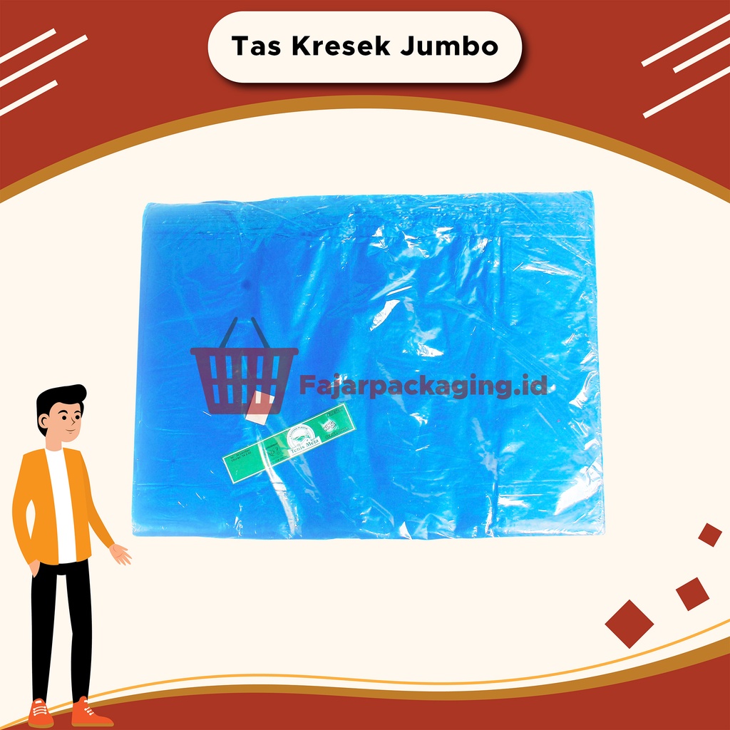 Kantong Plastik Jumbo uk.56 x 82 cm Kresek Besar Kresek Laundry Kresek Sampah Kresek Serbaguna tebal