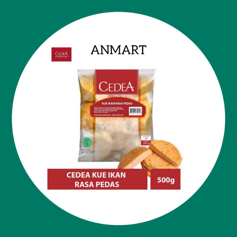 

500gr Kue Ikan Rasa Pedas Cedea | Frozen Food | Sayur Online | ANMART