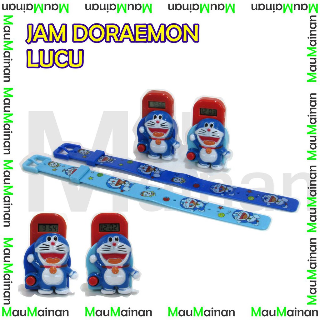 Jam Tangan Anak Laki Laki Karakter Doraemon | Mainan Jam Tangan Doraemon Lucu