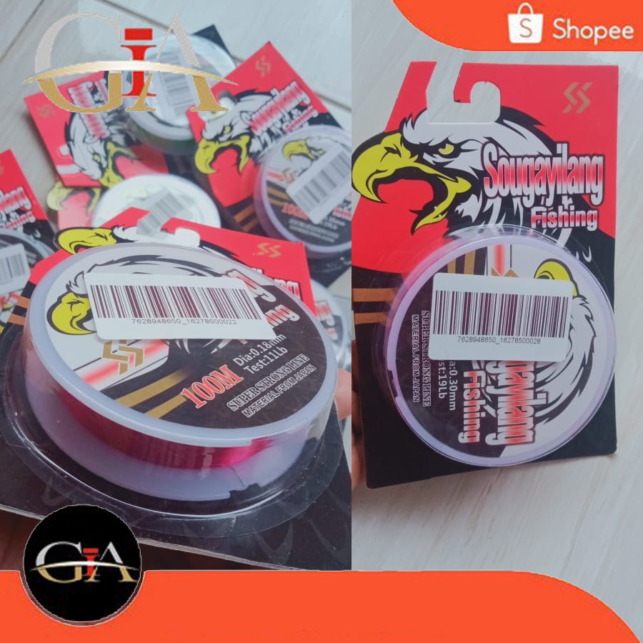 GIA PANCING 100M SENAR PANCING NILON IMPORT SOUGAYILANG