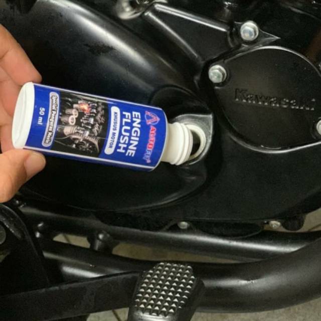 ENGINE FLUSH AUTOFIT 50ML PENGURAS LUMPUR OLI MOTOR HARGA GROSIR BENGKEL