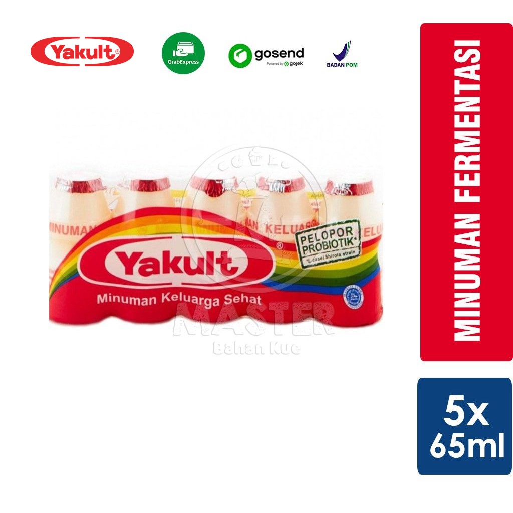 

Yakult Minuman Fermentasi [5x65ml] KHUSUS GOSEND