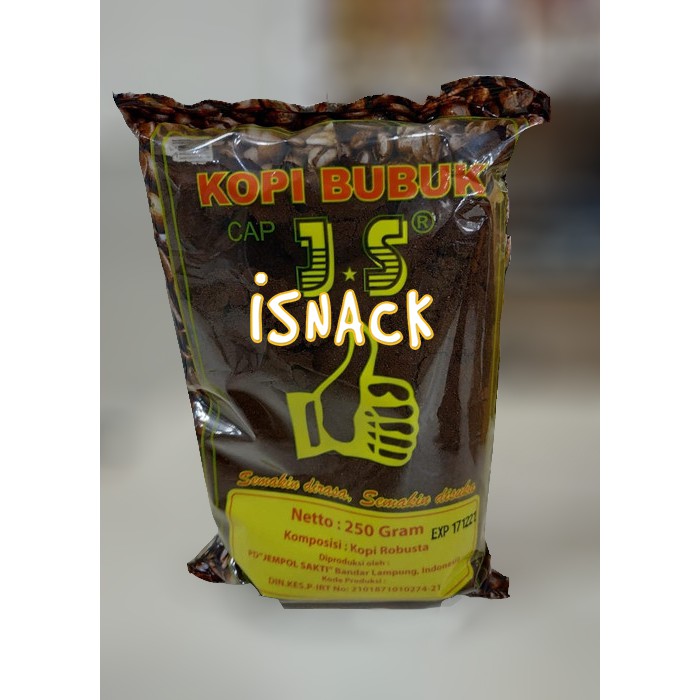 

Kopi JS Cap Jempol Sakti Serbaguna Original Lampung 250g