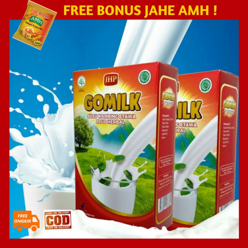 

GOMILK Susu kambing Etawa Gomilk plus herbal