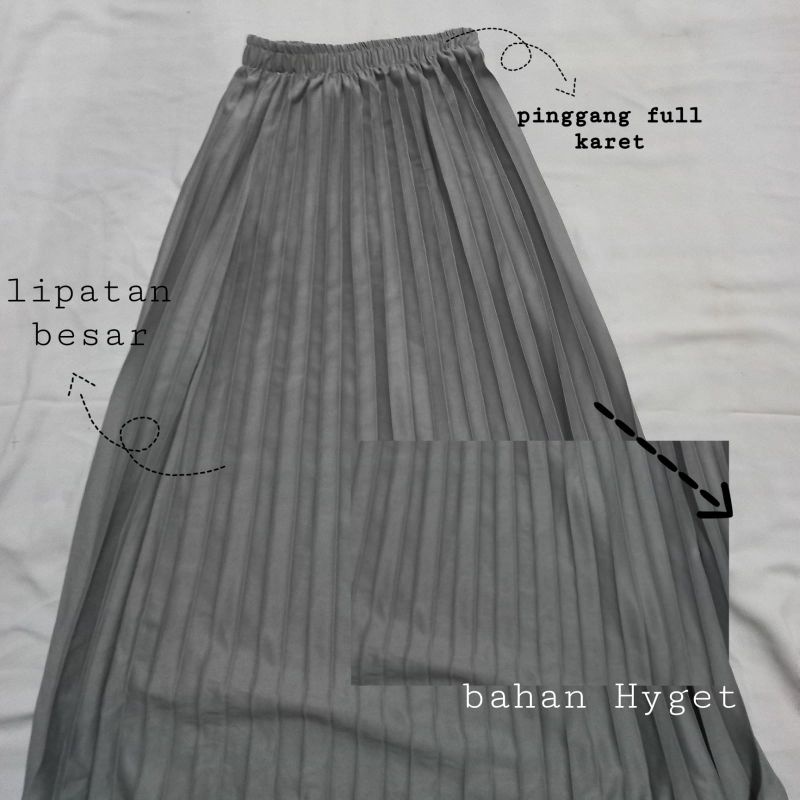 Rok Klok Plisket Anak Termurah Best Seller | Rok Anak Lipatan Besar