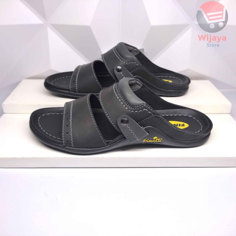 Finotti BPZ 10 Sandal Slop Pria Sendal Selop Kasual Cowok Laki-Laki Desain Trendy dan Berkualitas Original Finotti