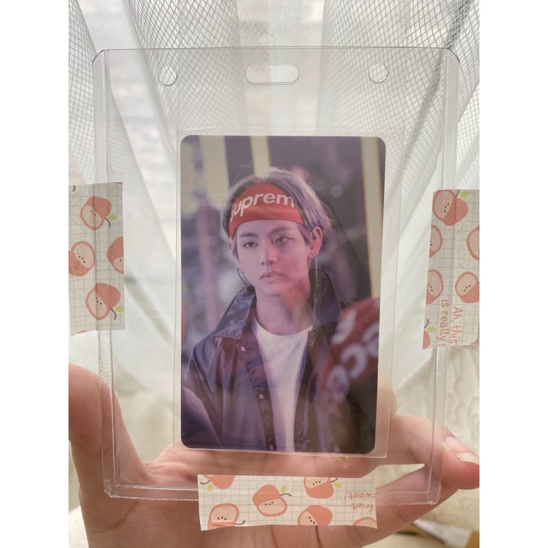 Taehyung photocard memories 2017