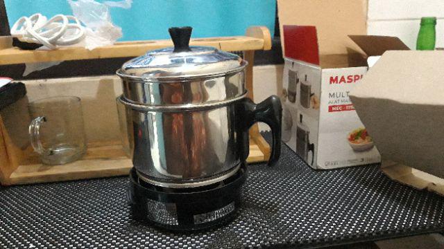 Panci Listrik Alat Masak Serbaguna Maspion Mec-1750 Multi Cooker Pan