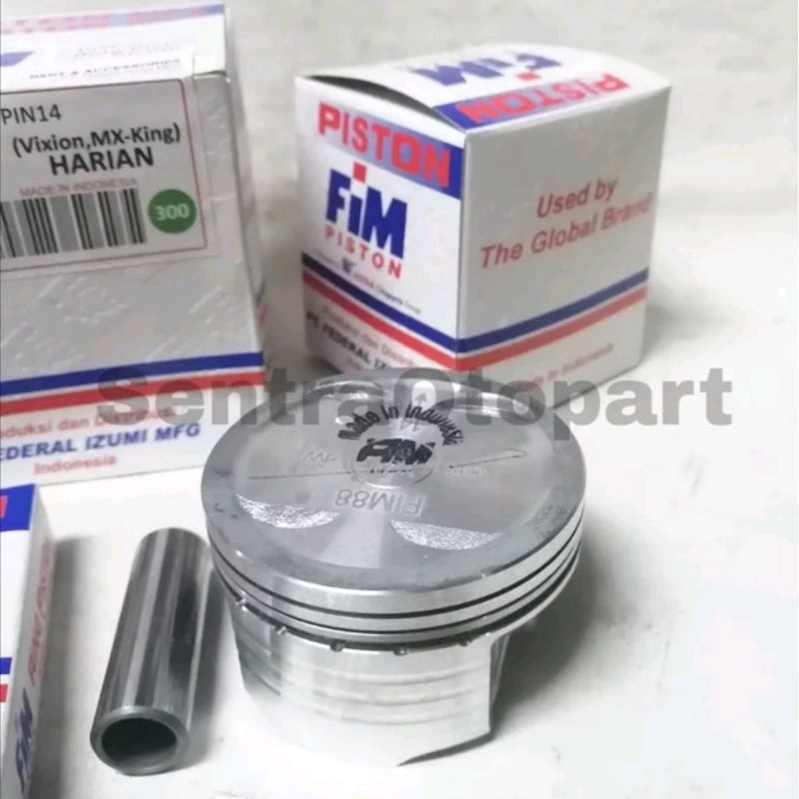 Piston seher kit vixion mx King r15 old oversize 300 fim