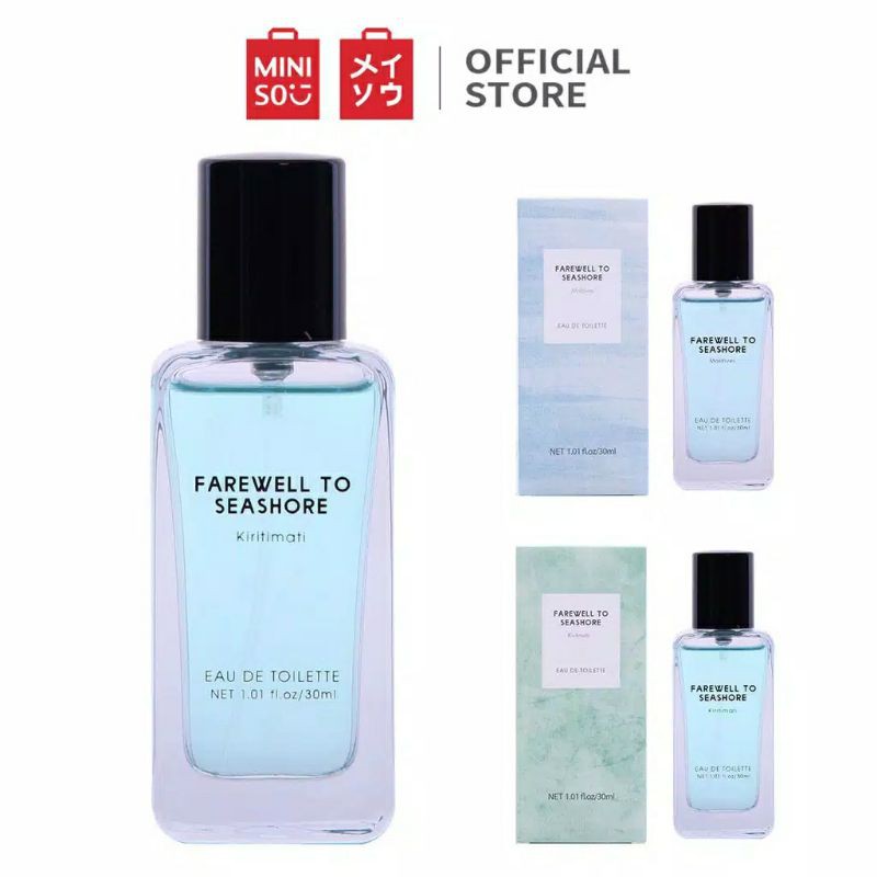 Jual TERMURAH! Miniso Perfume Farewell to Seashore - Parfum Pria/Laki-Laki  100% ORIGINAL MINISO | Shopee Indonesia