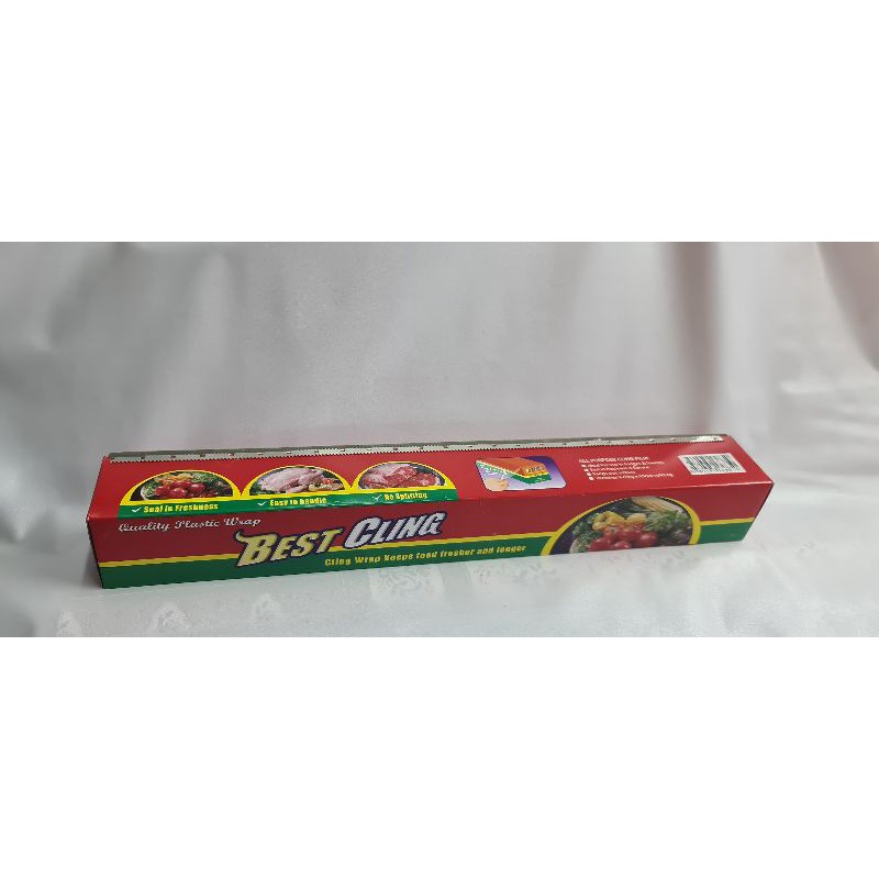 Plastic wrap makanan merk BEST FRESH / BEST CLING / TOTAL. ukuran lebar 30cm dan lebar 38cm